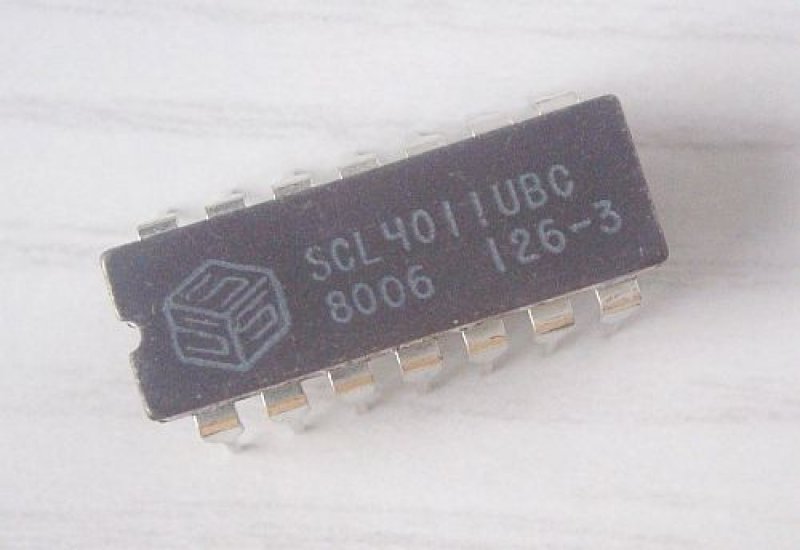 SCL4011UBC, SCL4011, MOS4011