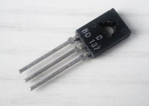 Transistor BD137; BD137C